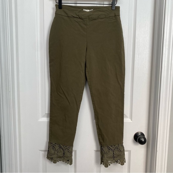 Est 1946 Olive Green Contemporary Dress Pants Size 2 - Picture 16 of 16